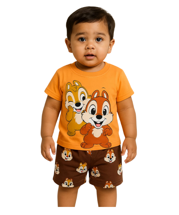 Baby & Kids 2pcs Printed T-shirt Set (3mths-6yrs) (Copy)