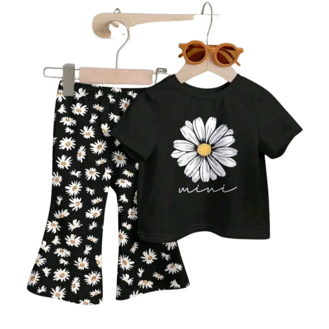 Baby & Kids 2pcs Printed T-shirt Set (3mths-12yrs)