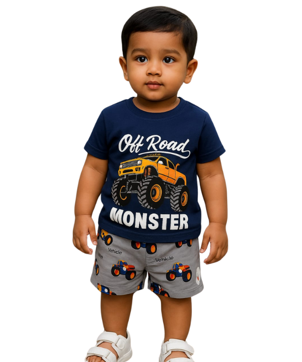 Baby & Kids 2pcs Printed T-shirt Set (3mths-6yrs)