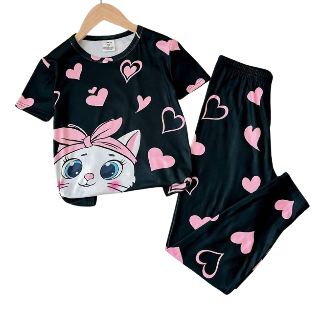 Baby & Kids 2pcs .Printed T-shirt Set (3mths-12yrs)