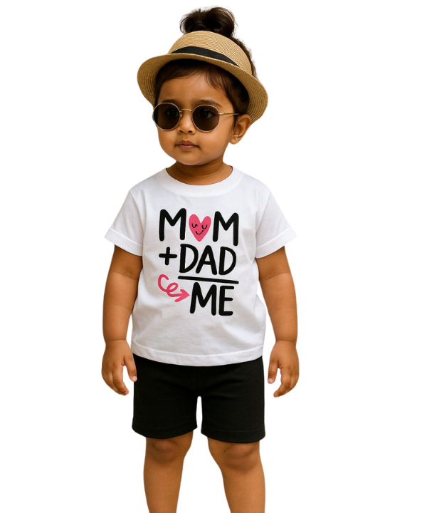 Baby & Kids 2pcs Printed T-shirt Set (3mths-6yrs)