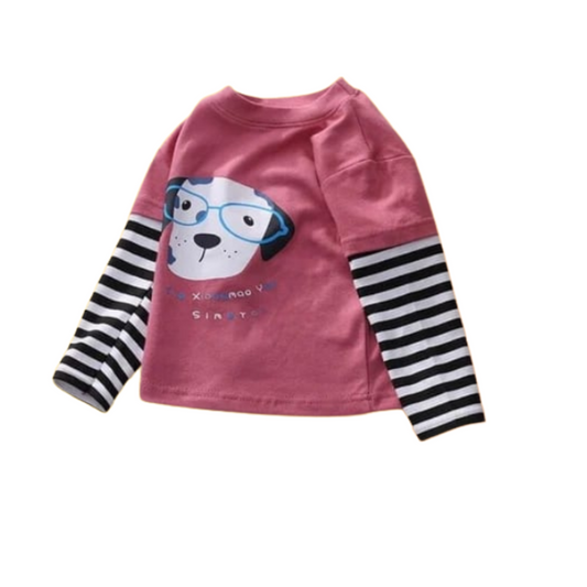 Baby & Kids 1pcs Printed T-shirt Set (3mths-6yrs)