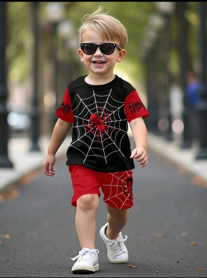 Baby & Kids 2pcs Printed T-shirt Set (3mths-6yrs)