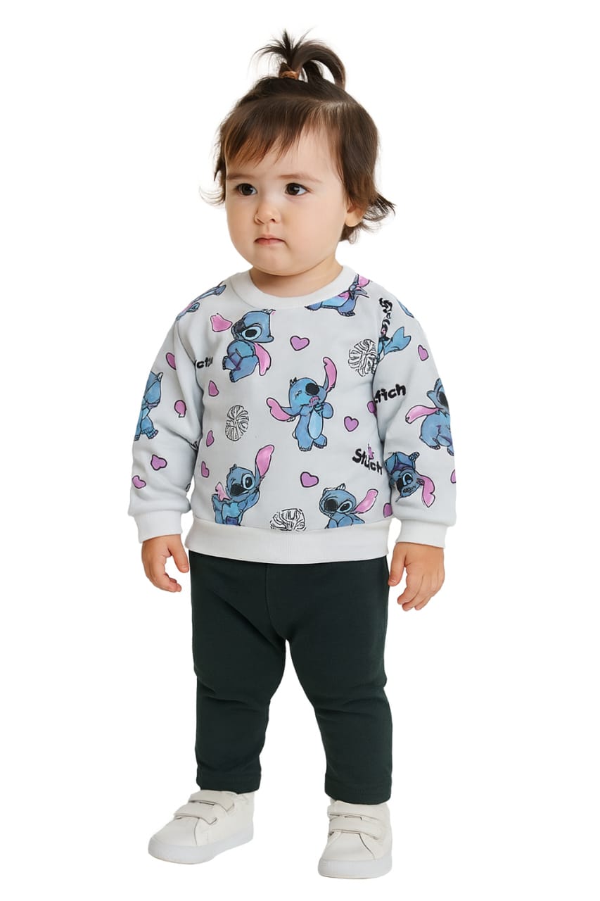 Baby & Kids 2pcs Printed Winter Set (3mths-8yrs)