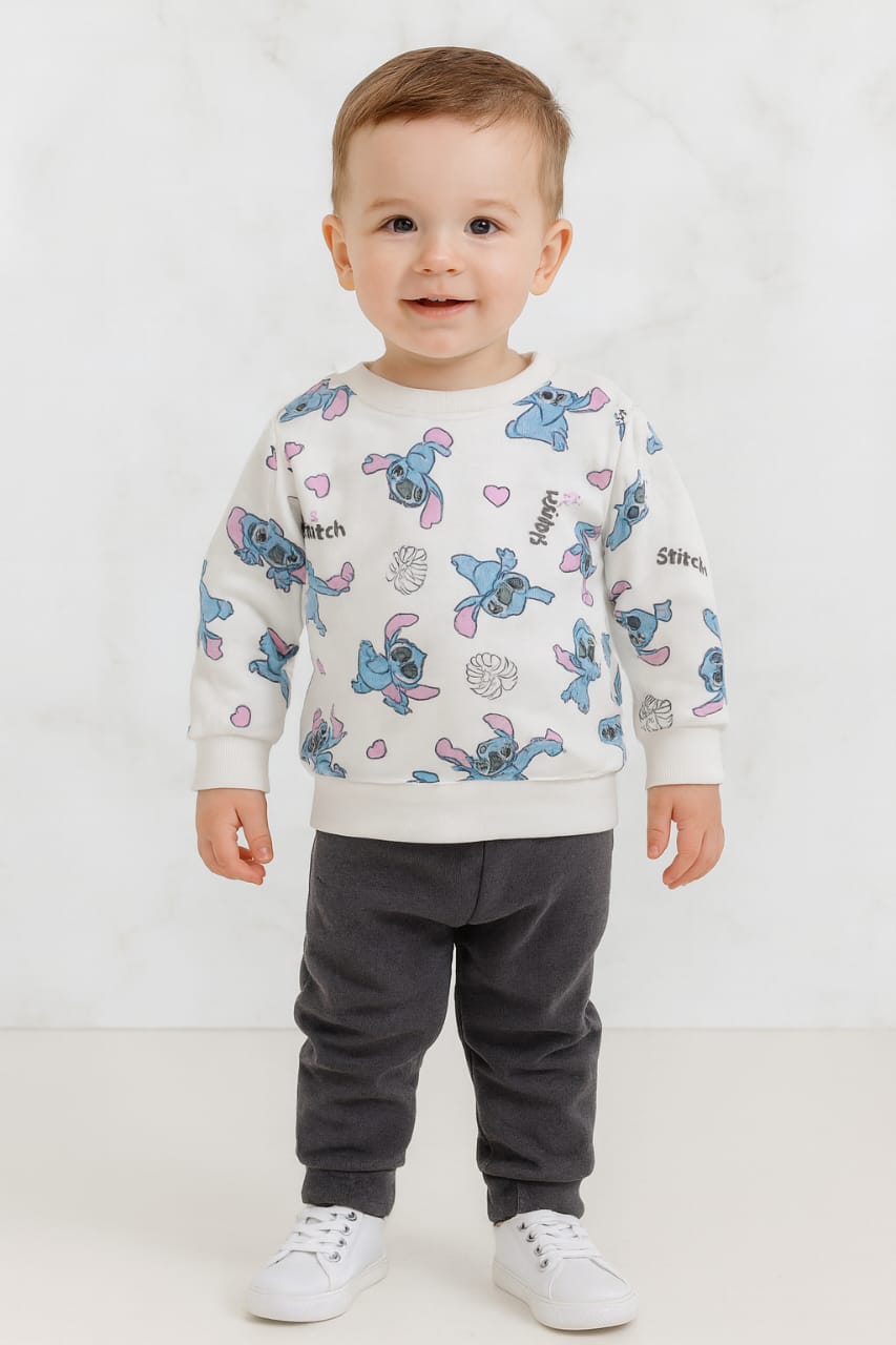 Baby & Kids 2pcs Printed Winter Set (3mths-8yrs)