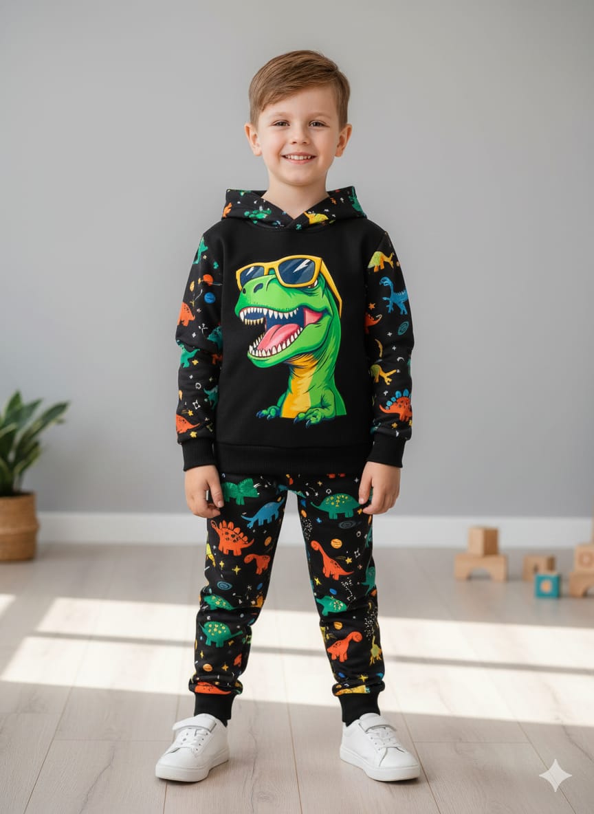 Baby & Kids 2pcs Printed Winter Set (3mths-8yrs)