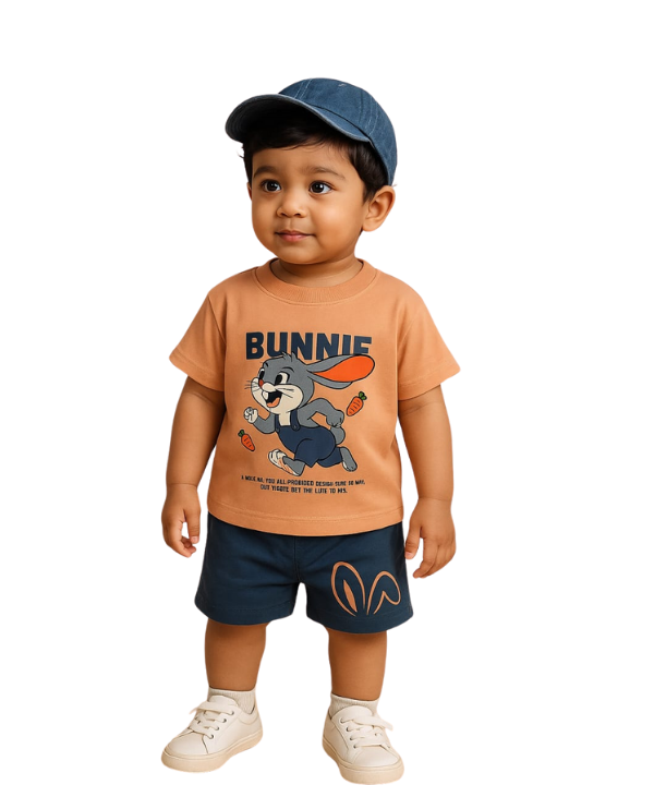 Baby & Kids 2pcs Printed T-shirt Set (3mths-6yrs)