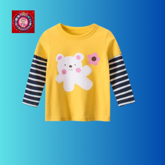 Baby & Kids 1pcs Printed T-shirt Set (3mths-6yrs)