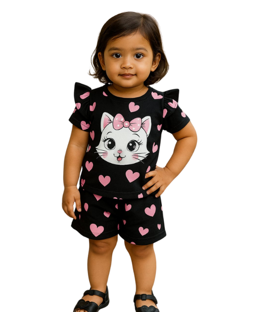 Baby & Kids 2pcs Printed T-shirt Set (3mths-8yrs)