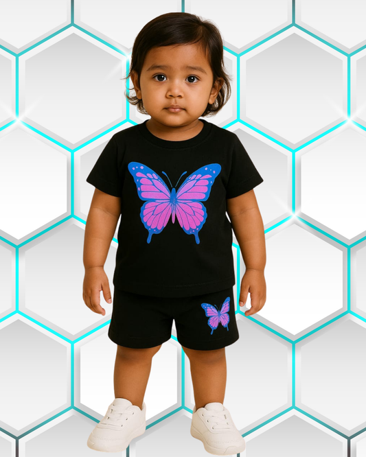 Baby & Kids 2pcs Printed T-shirt Set (3mths-8yrs)