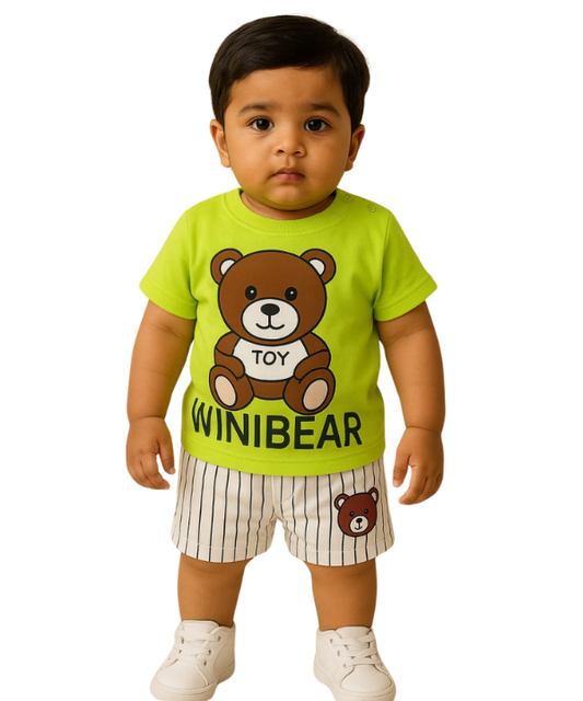 Baby & Kids 2pcs Printed T-shirt Set (3mths-6yrs)