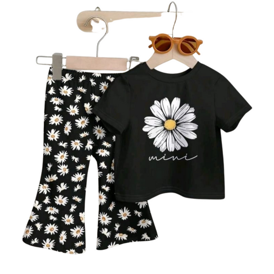Baby & Kids 2pcs Printed T-shirt Set (3mths-12yrs)