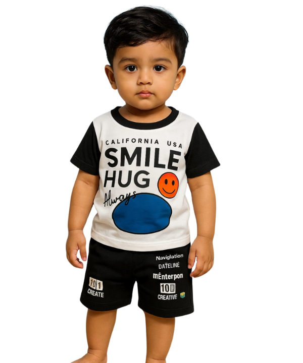 Baby & Kids 2pcs Printed T-shirt Set (3mths-6yrs)