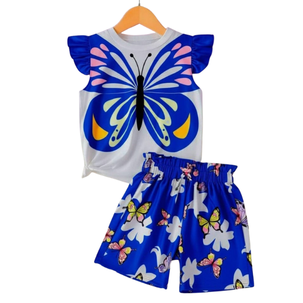 Baby & Kids 2pcs Printed T-shirt Set (3mths-6yrs)