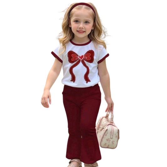 Baby & Kids 2pcs Printed T-shirt Set (3mths-12yrs)