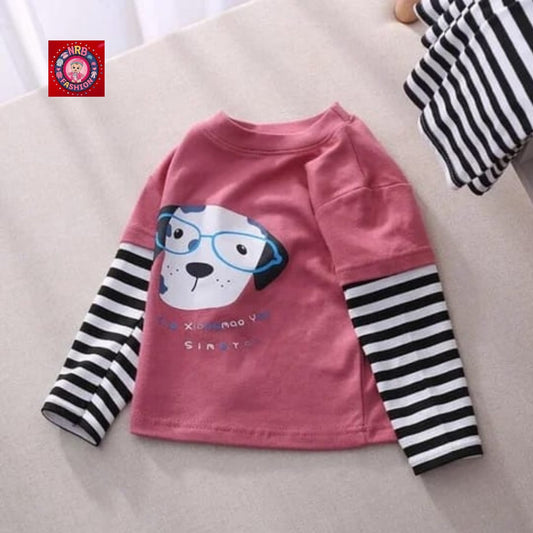 Baby & Kids 1pcs Printed T-shirt Set (3mths-6yrs)