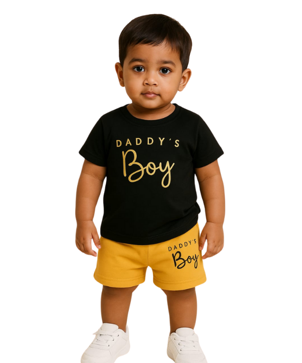 Baby & Kids 2pcs Printed T-shirt Set (3mths-6yrs)