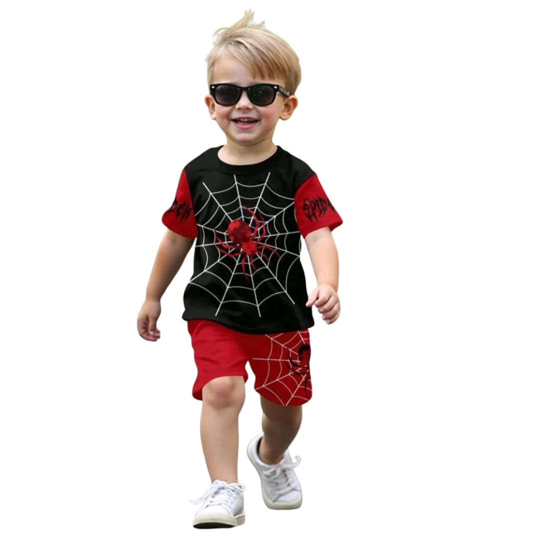 Baby & Kids 2pcs Printed T-shirt Set (3mths-6yrs)