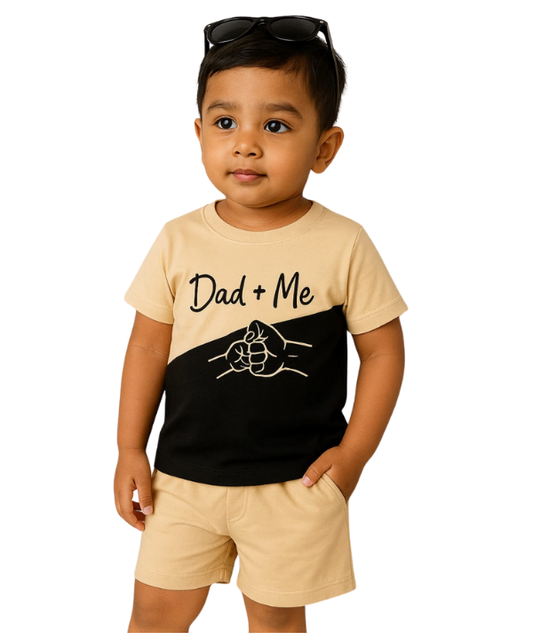 Baby & Kids 2pcs Printed T-shirt Set (3mths-6yrs)