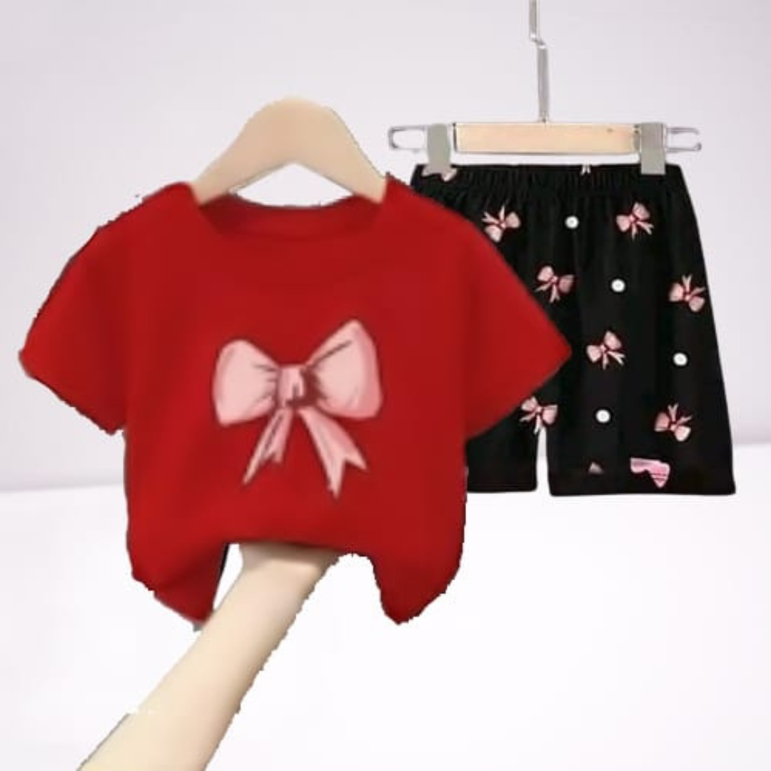 Baby & Kids 2pcs Printed T-shirt Set (3mths-8yrs)