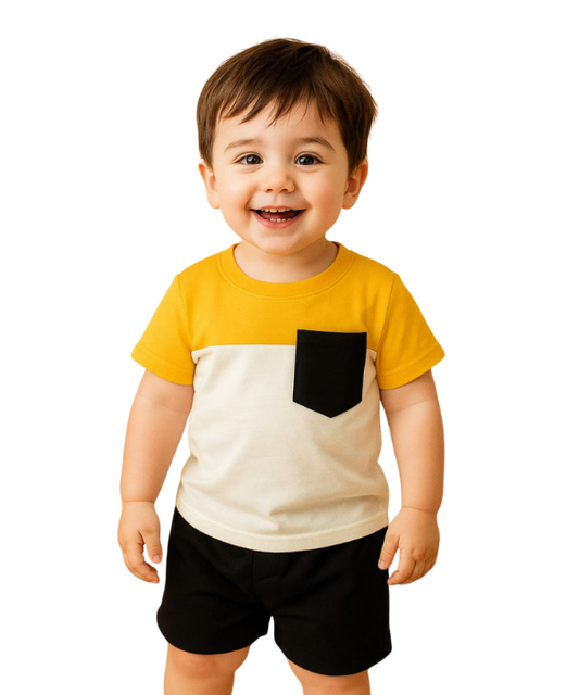Baby & Kids 2pcs Printed T-shirt Set (3mths-6yrs)
