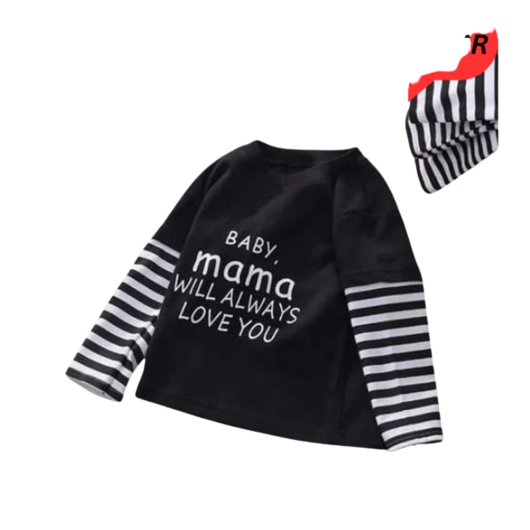 Baby & Kids 1pcs Printed T-shirt Set (3mths-6yrs)