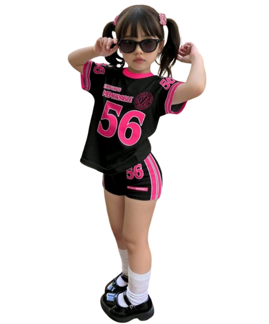 Baby & Kids 2pcs Printed T-shirt Set (3mths-6yrs)