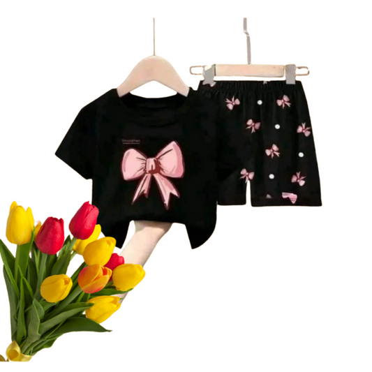 Baby & Kids 2pcs Printed T-shirt Set (3mths-8yrs)