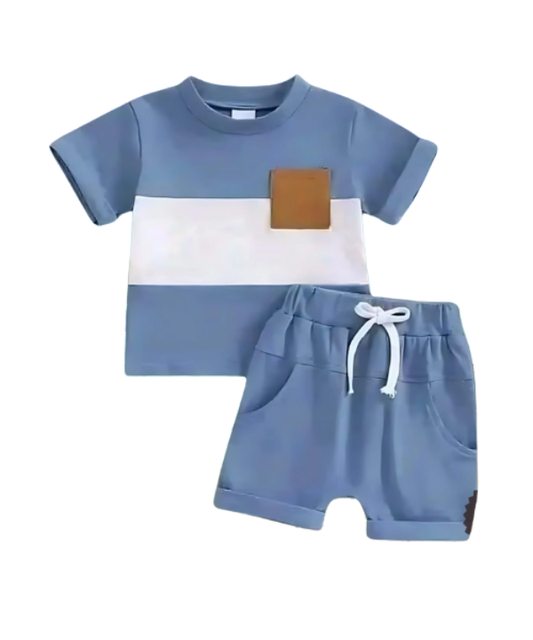 Baby & Kids 2pcs Printed T-shirt Set (3mths-6yrs)