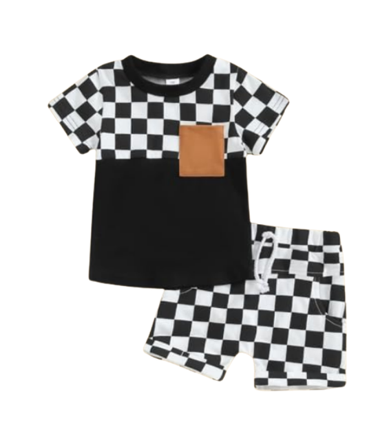 Baby & Kids 2pcs Printed T-shirt Set (3mths-6yrs)
