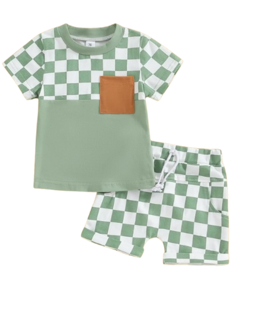 Baby & Kids 2pcs Printed T-shirt Set (3mths-6yrs)