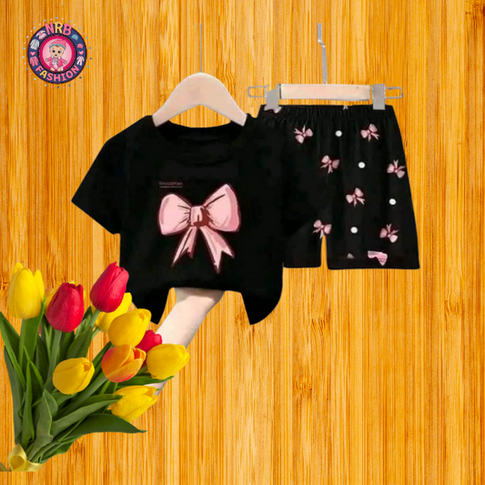 Baby & Kids 2pcs Printed T-shirt Set (3mths-8yrs)
