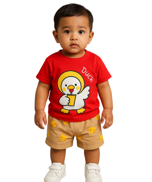 Baby & Kids 2pcs Printed T-shirt Set (3mths-6yrs)