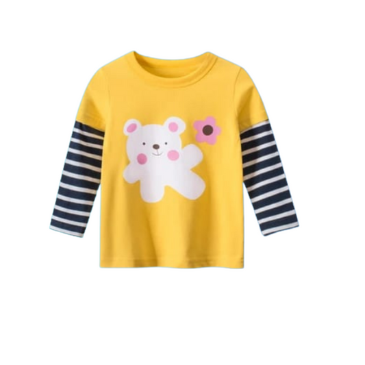 Baby & Kids 1pcs Printed T-shirt Set (3mths-6yrs)
