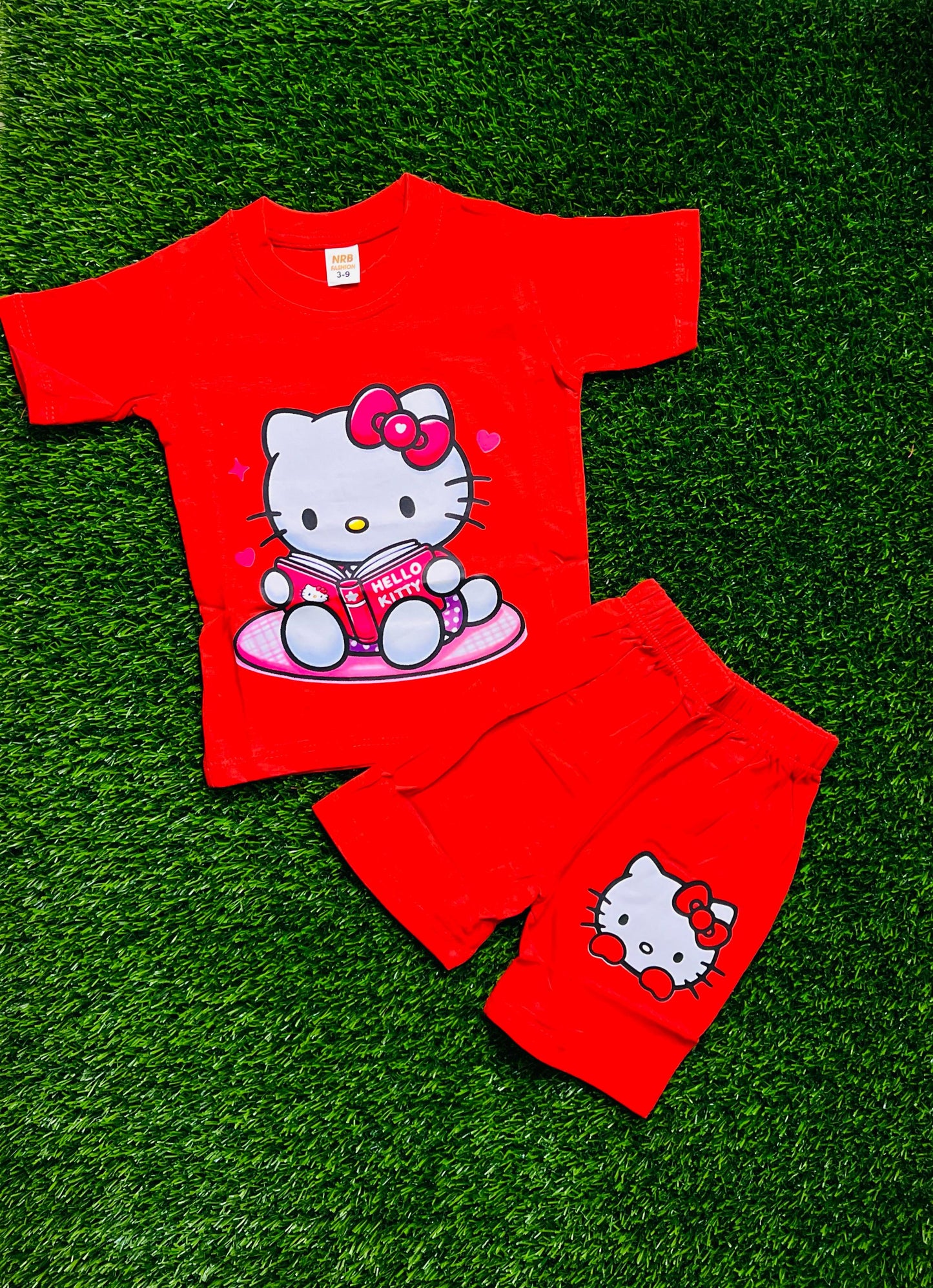 Baby & Kids 2pcs Printed T-shirt Set (3mths-6yrs)