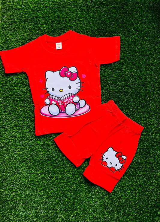 Baby & Kids 2pcs Printed T-shirt Set (3mths-6yrs)