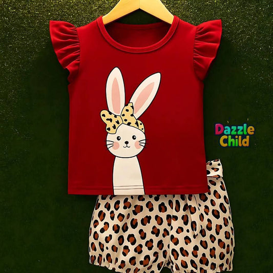 Baby & Kids 2pcs Printed T-shirt Set (3mths-6yrs)
