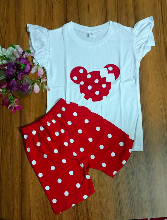 Baby & Kids 2pcs Printed T-shirt Set (3mths-6yrs)