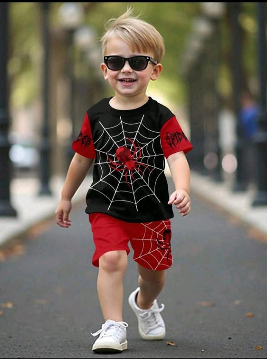 Baby & Kids 2pcs Printed T-shirt Set (3mths-6yrs)