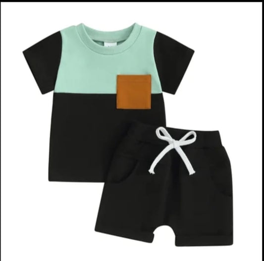 Baby & Kids 2pcs Printed T-shirt Set (3mths-6yrs)