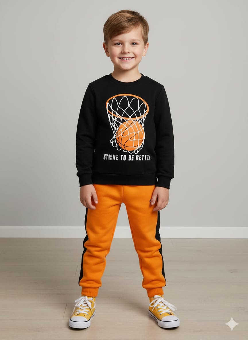 Baby & Kids 2pcs Printed Winter Set (3mths-8yrs)