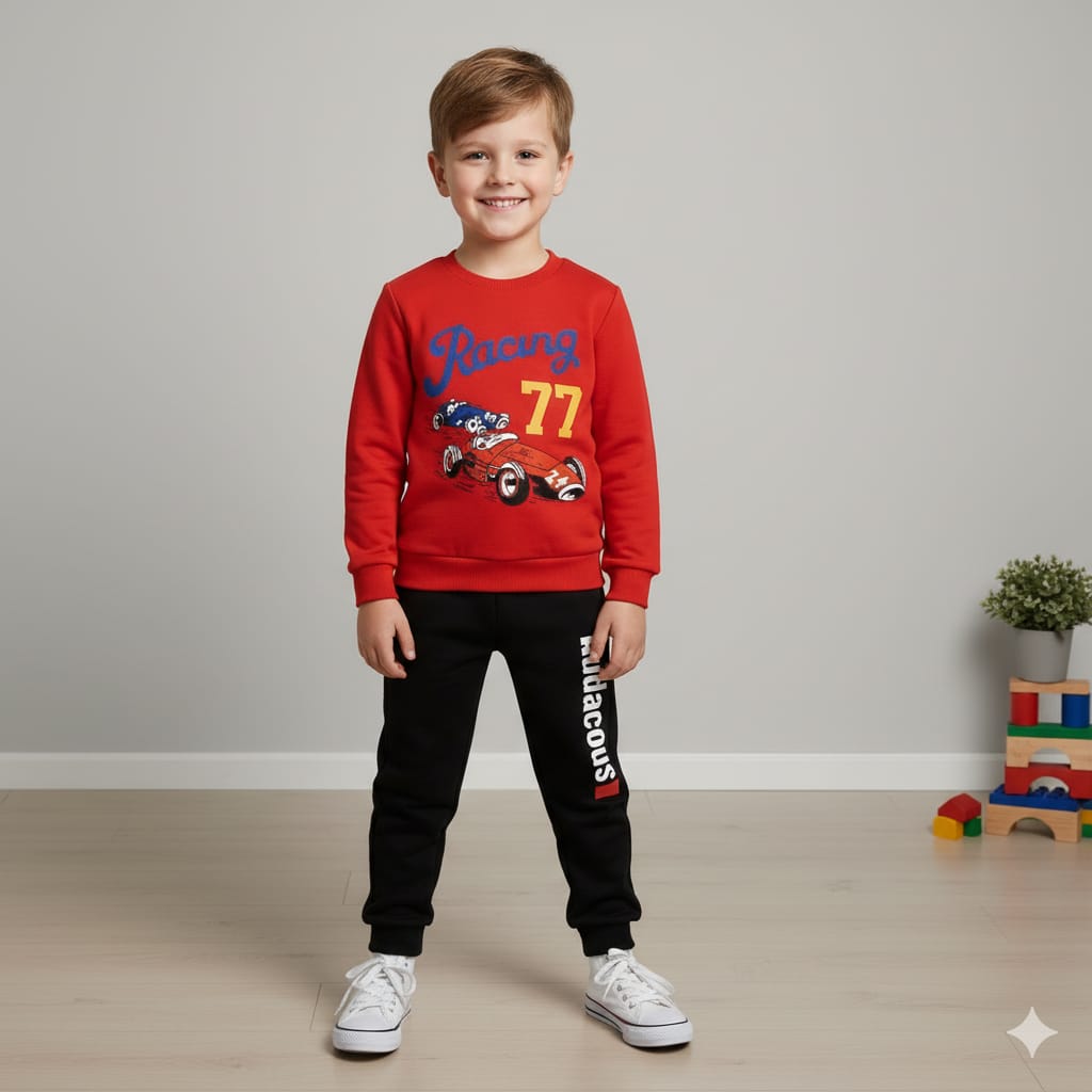 Baby & Kids 2pcs Printed Winter Set (3mths-8yrs)